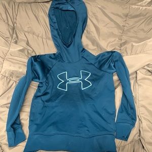 Teal Under armour sweatshirt